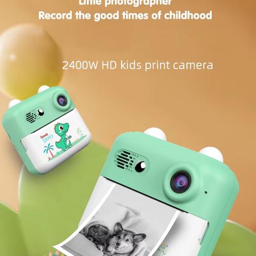Ashton Kids Instant Print Camera - Capture, Create & Print on the Go!