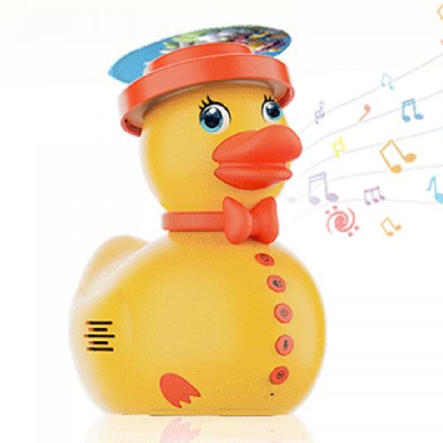 Cute duck children's early education machine