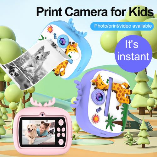 Kids Digital Camera with Instant Printer | Print Photos in Seconds