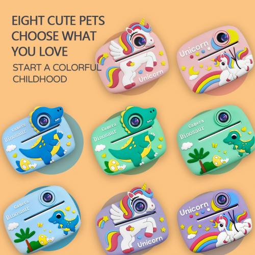 Magical Dino Photo Maker | The Kids Camera That Prints Pictures Instantly with No Ink!